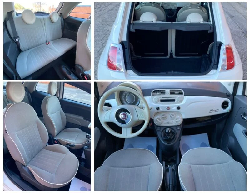 FIAT 500 1.2 8v 69cv, acabado Lounge