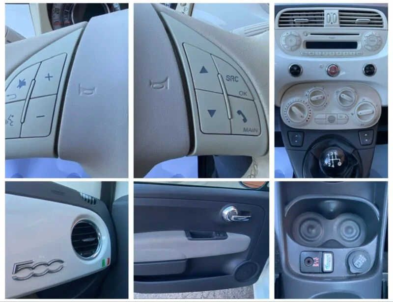 FIAT 500 1.2 8v 69cv, acabado Lounge