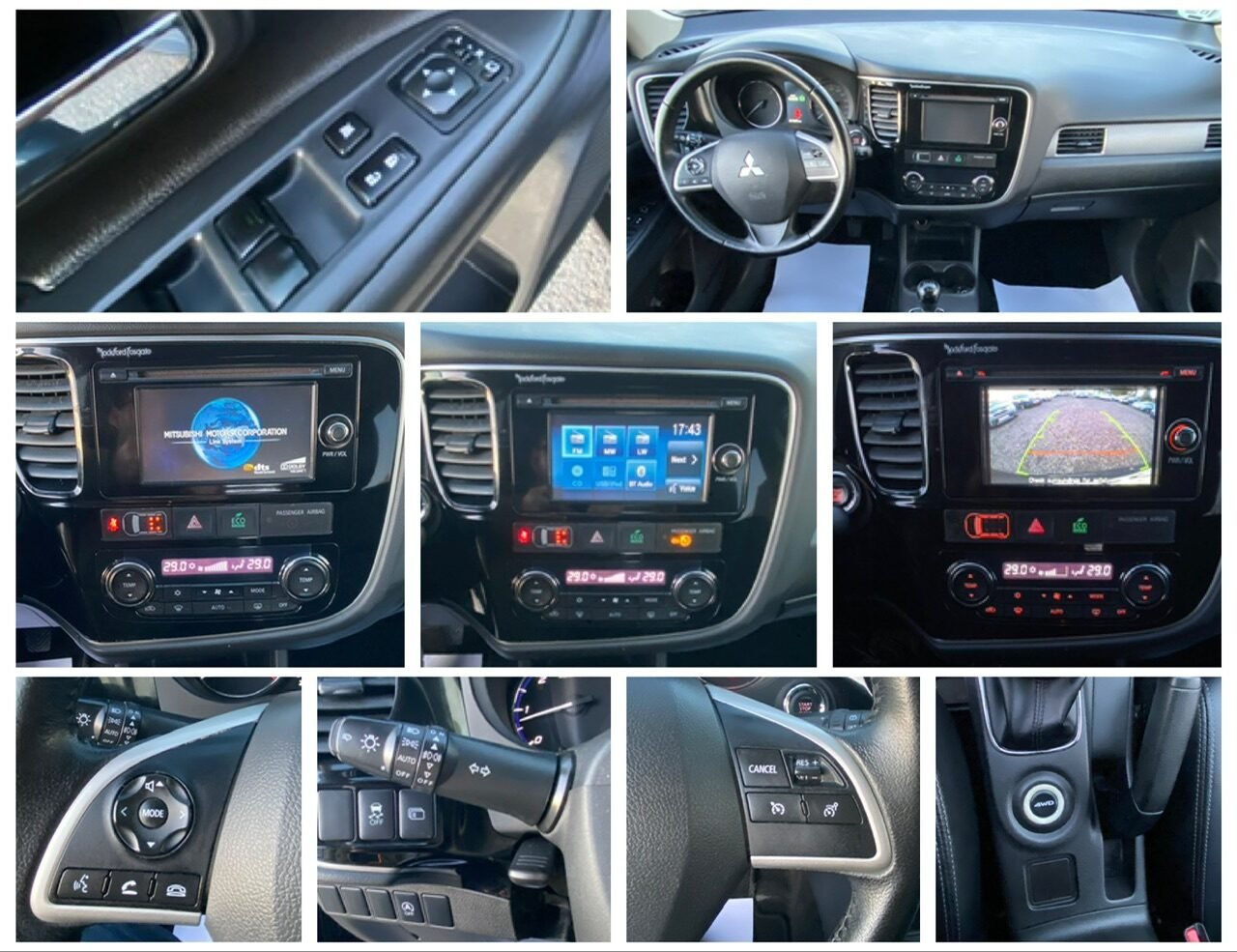 MITSUBISHI Outlander 220 DID 150cv, 7 PLAZAS, 4WD, acabado Kaiteki